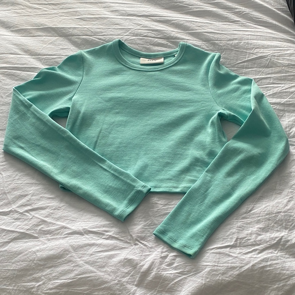 JJXX Long Sleeve Crop Top